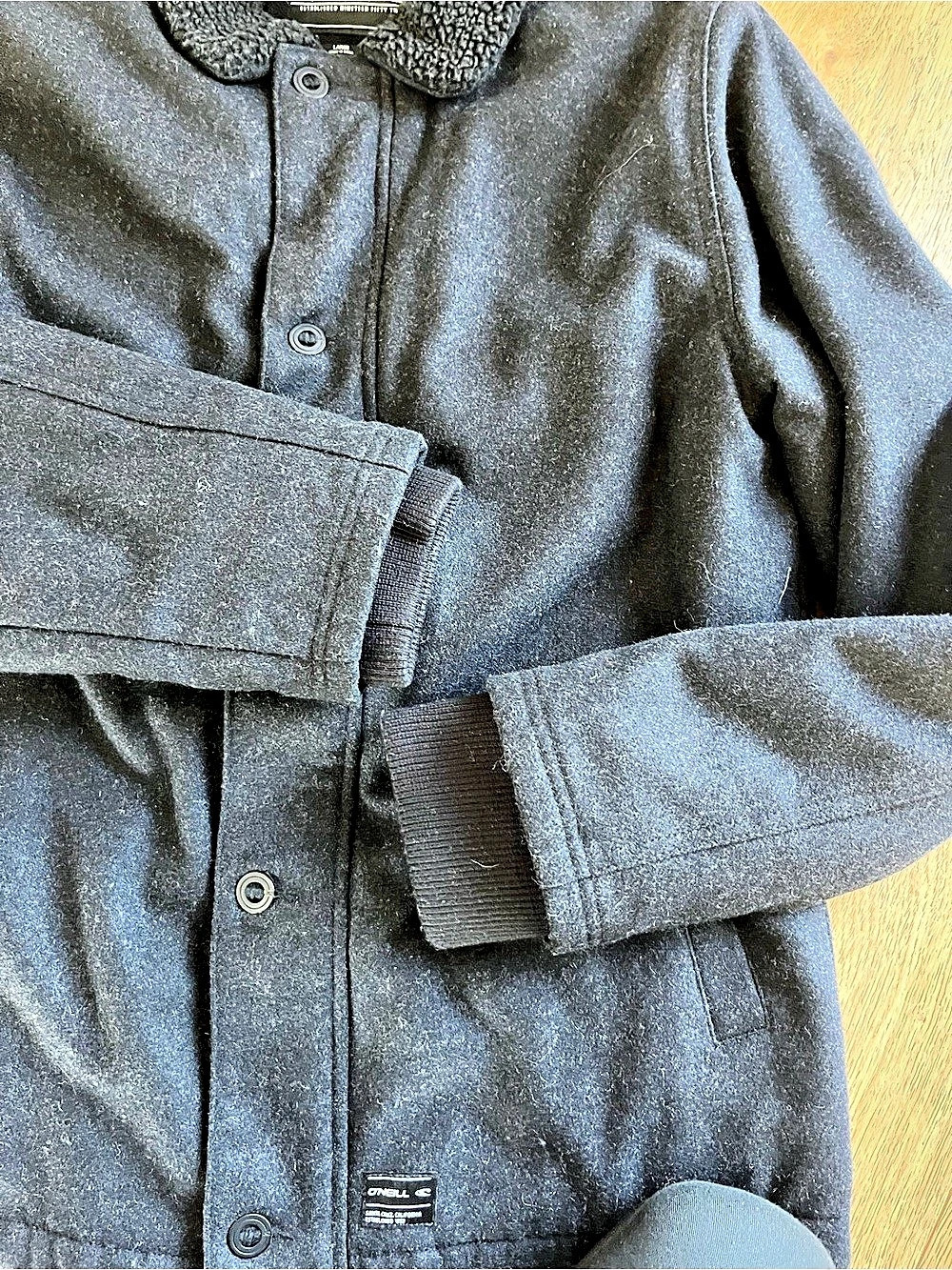 O'Neill Men's Sherpa Collar Jacket Size Large - Picture 4 of 7